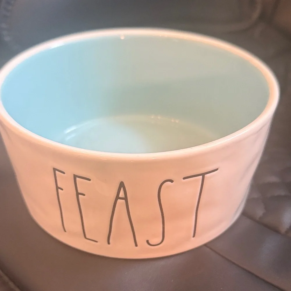 Rae Dunn Artisan Collection Ceramic Pet Bowl